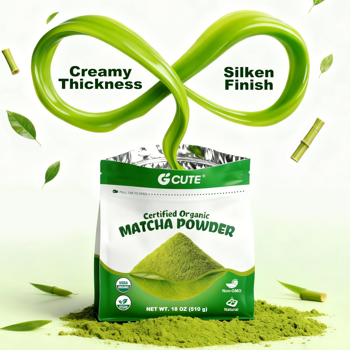 Organic Matcha Powder (18 Ounce*1 Pack)