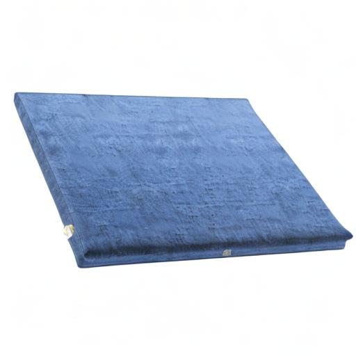 Velvet Zabuton Meditation Mat (Velvet - Blue)