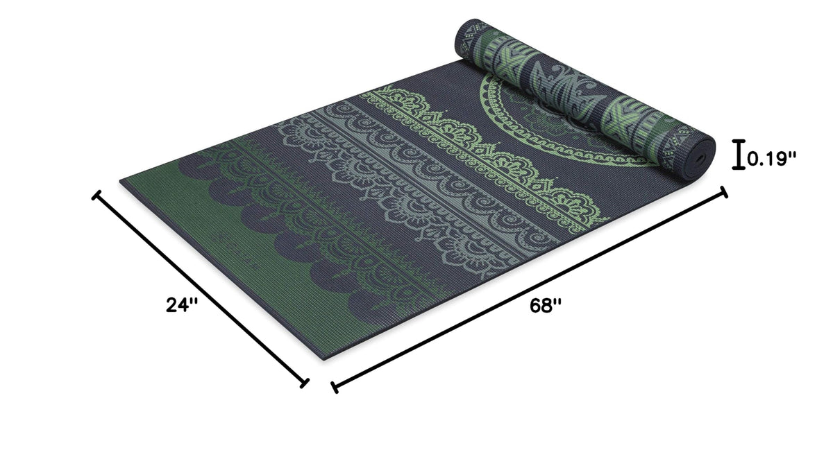 Reversible Yoga Mat (Boho Folk)