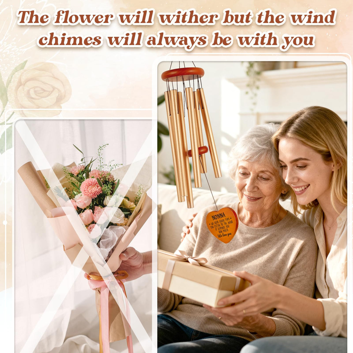 Nonna Gifts Nonna Birthday Gift for Grandma from Grandkids (Nonna / Large-36")