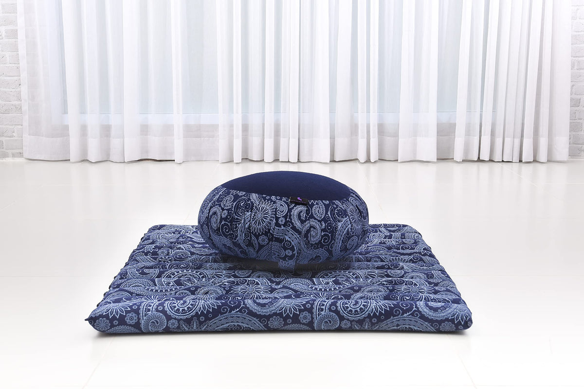 Meditation Cushion Set (Cbt1 - Blue)