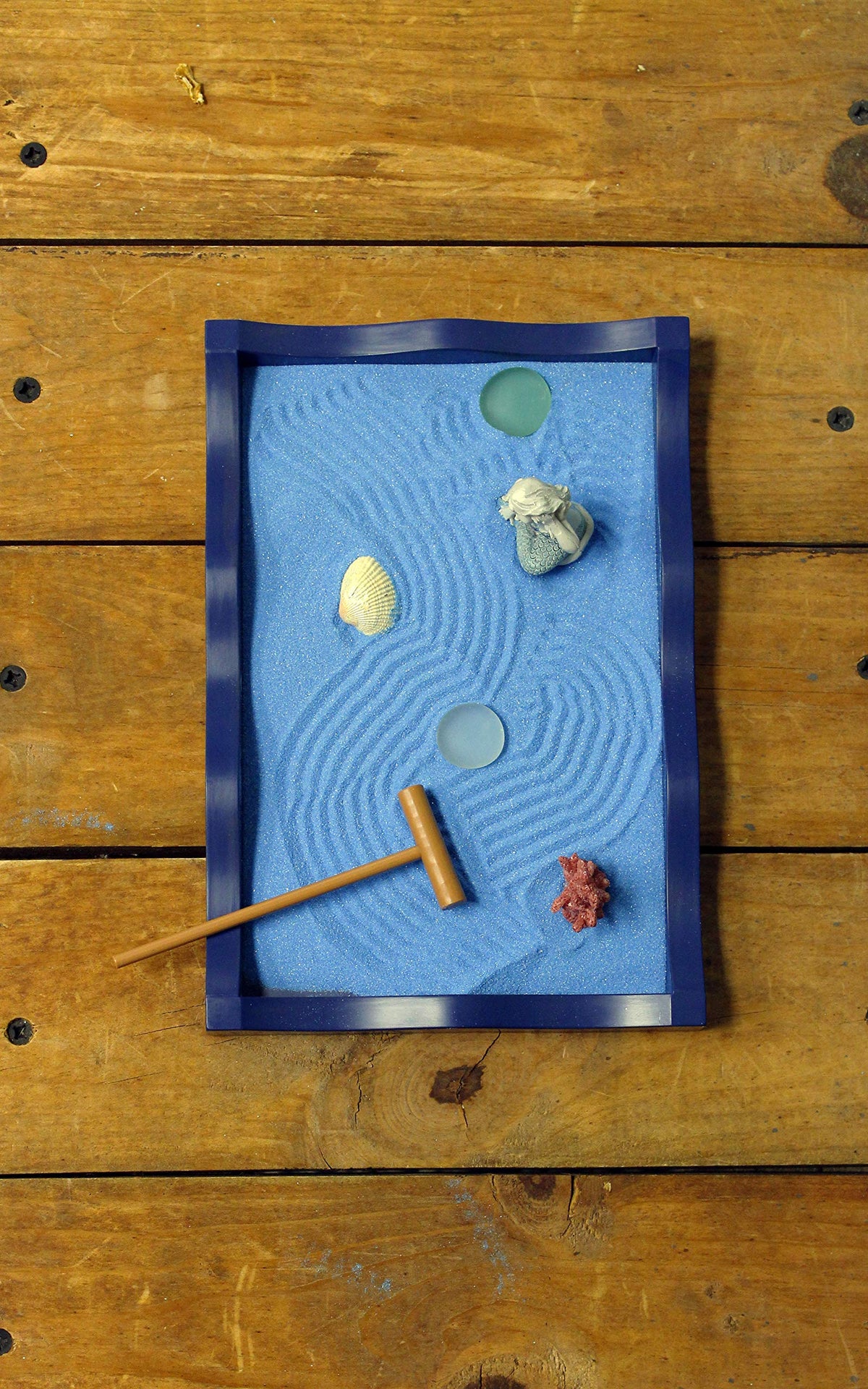 Mini Zen Garden Kit for Desk with Rake (Mini)