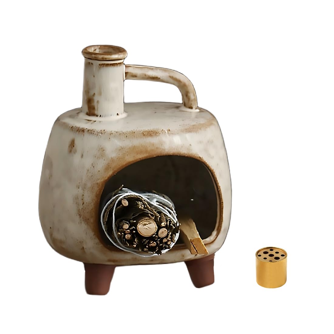 Ceramic Incense Holder (Retro 03)