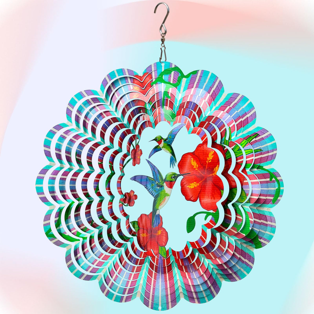 Hummingbird Wind Spinner (009-5hummingbird)