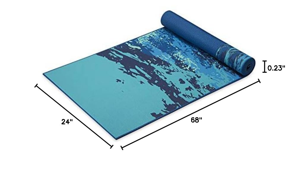 Reversible Yoga Mat (Peaceful Waters)