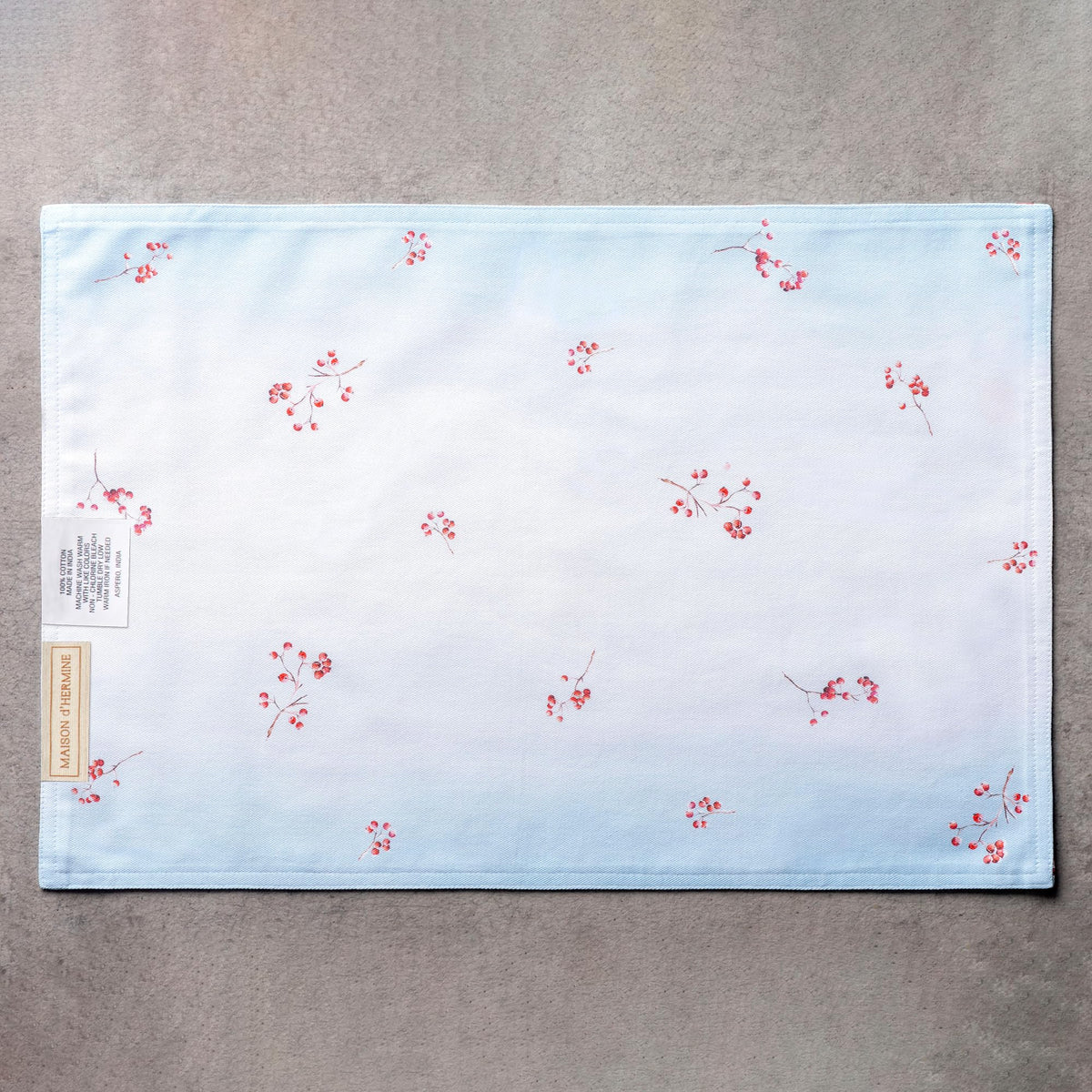 Placemats Set of 4 Reusable 100% Cotton (081 - Fairy Tale Forest / 13" X 19" (Pack of 4))