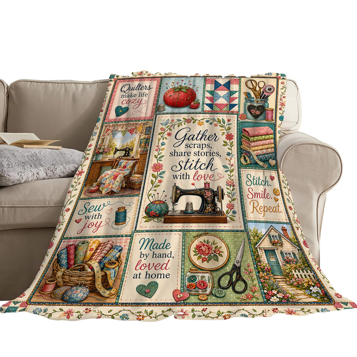 Sewing Blanket (40"x50" / Quilting)