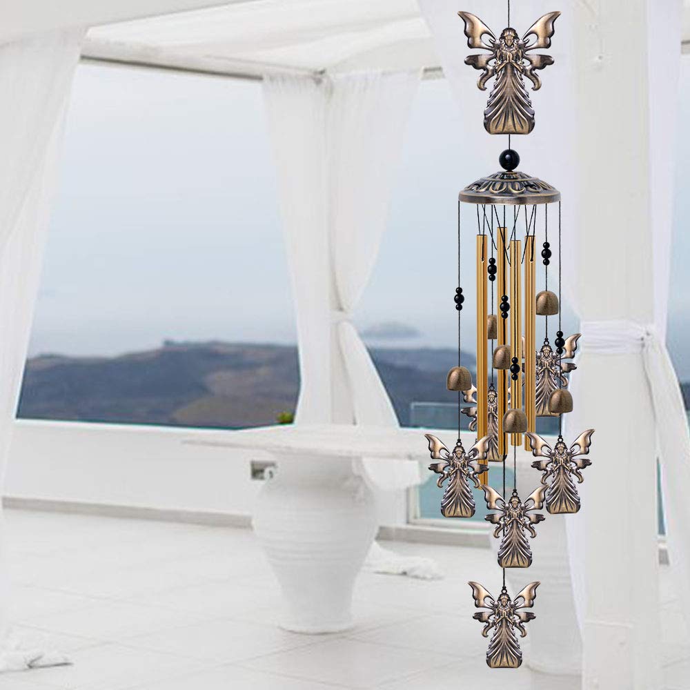 Garden Angel Wind Chimes Outdoor Indoor Decor