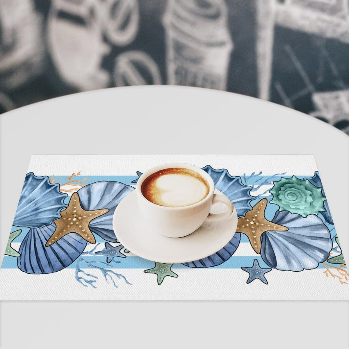 Ocean Coastal Placemat Set of 4 (Coastal-3 / 4pcs)