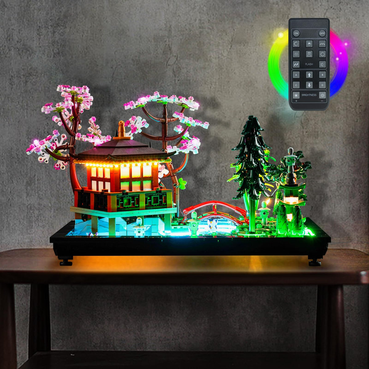 LED Light Compatible with Lego Tranquil Garden 10315 (RC Version Light Compatible with Lego 10315)