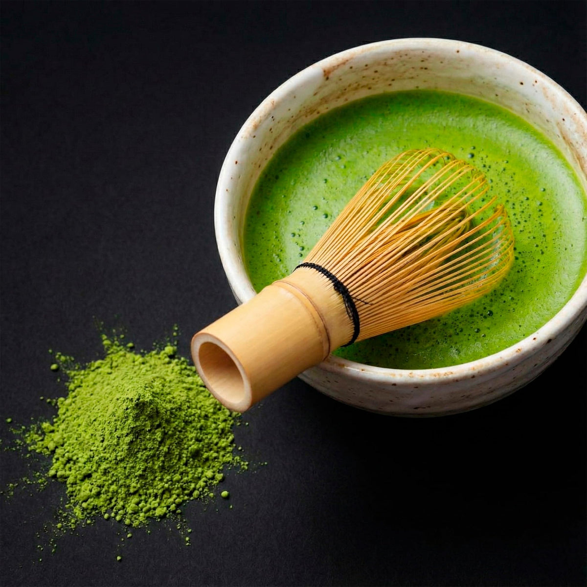 Matcha Whisk Bamboo Chasen (Yellow)