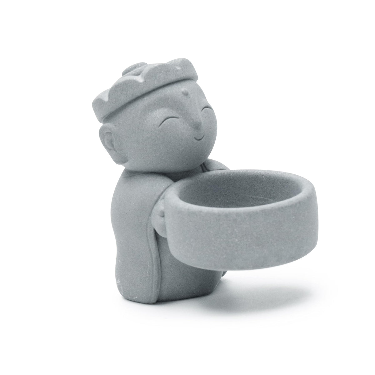 Buddha Sandstone Statues (Stand Buddha With Tealight Holder)