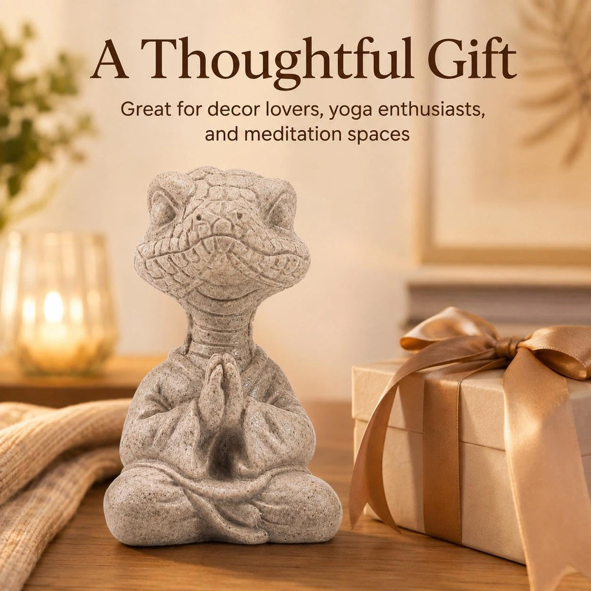 Meditating Snake Statue (Snake 1)