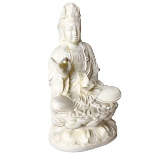Chinese Goddess Statue (polyresin material)