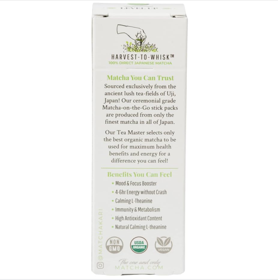 Dr. Weil Matcha Kari Organic Matcha Sticks (6 Count (Pack of 1))