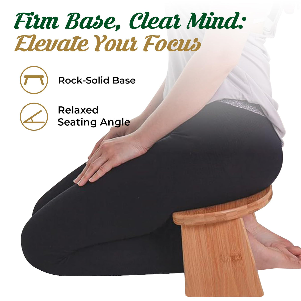 Meditation Bench (Grey / Curved)