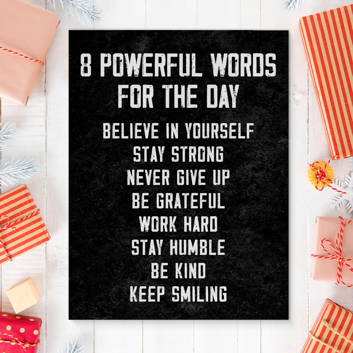 Inspirational Wall Decor (Multicolor A)