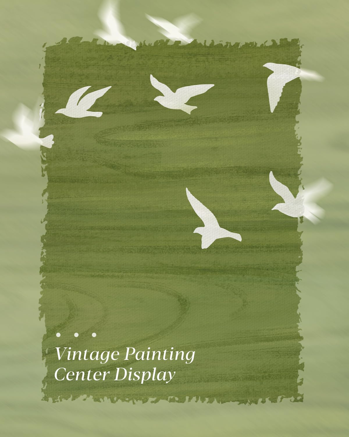 Peaceful Landscape 12x16 Zen Framed Canvas Wall Art (Green romance / 16"L x 12"W)
