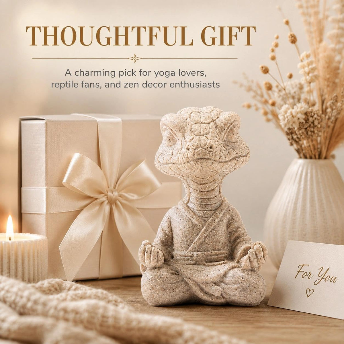 Meditating Snake Statue (Snake 2)