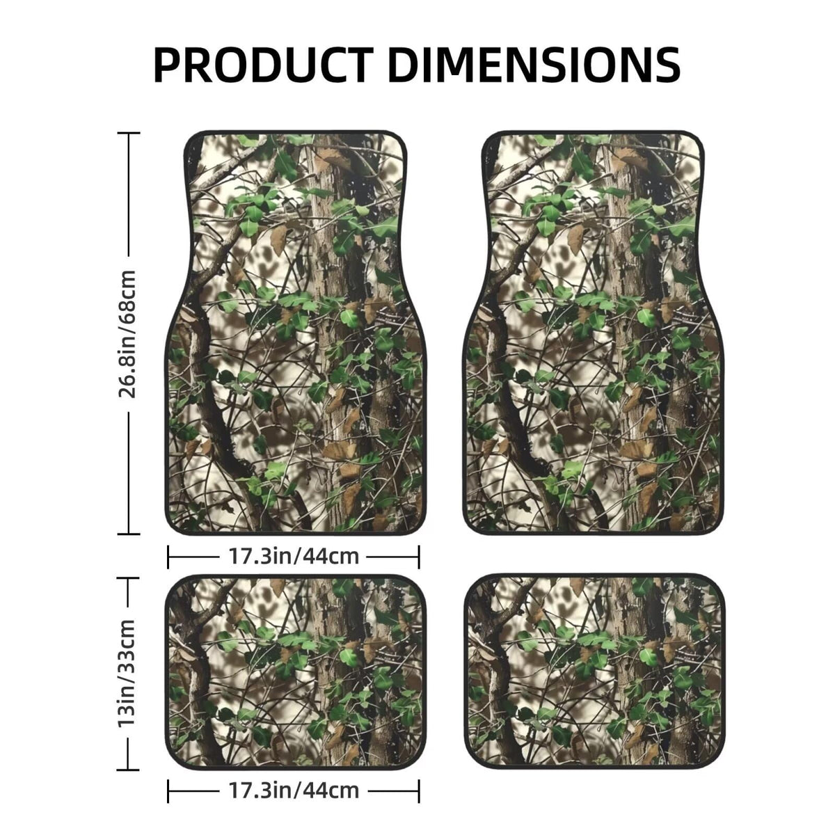 Branch Print Car Mats (Branch)