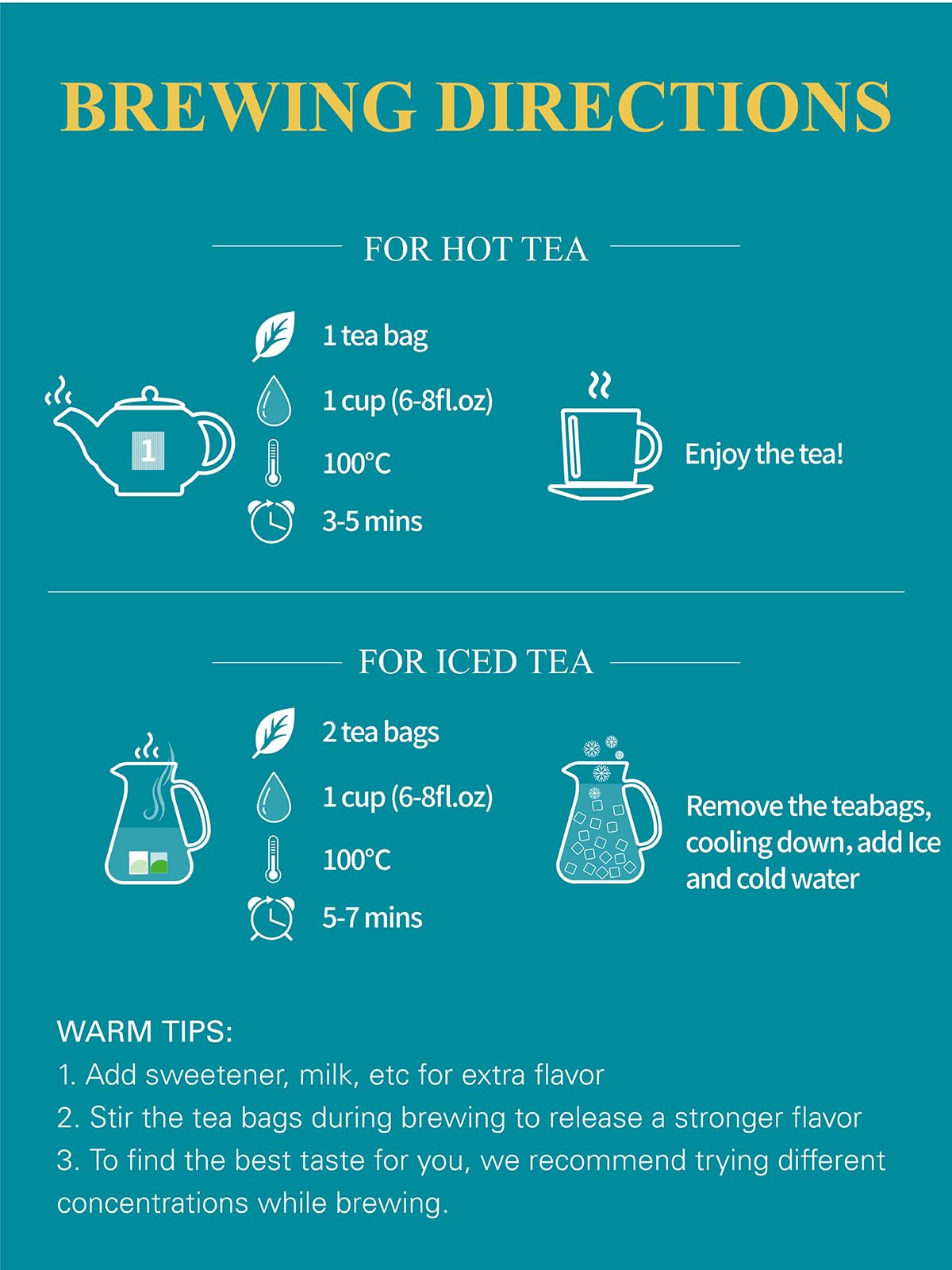 Organic White Tea Bags