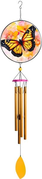 Butterfly Suncatcher Wind Chime (Butterfly)
