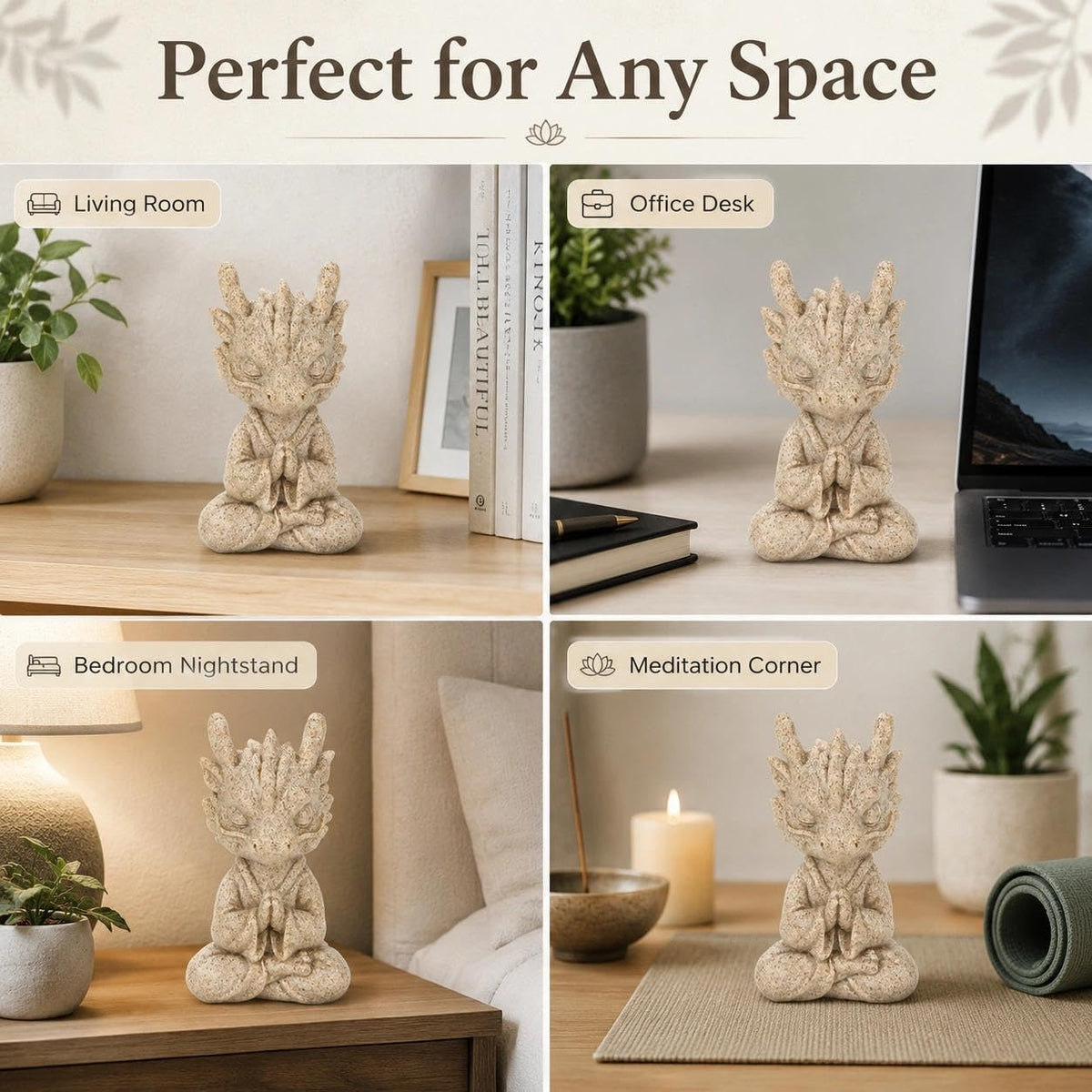 Meditating Dragon Statue (Dragon 1)