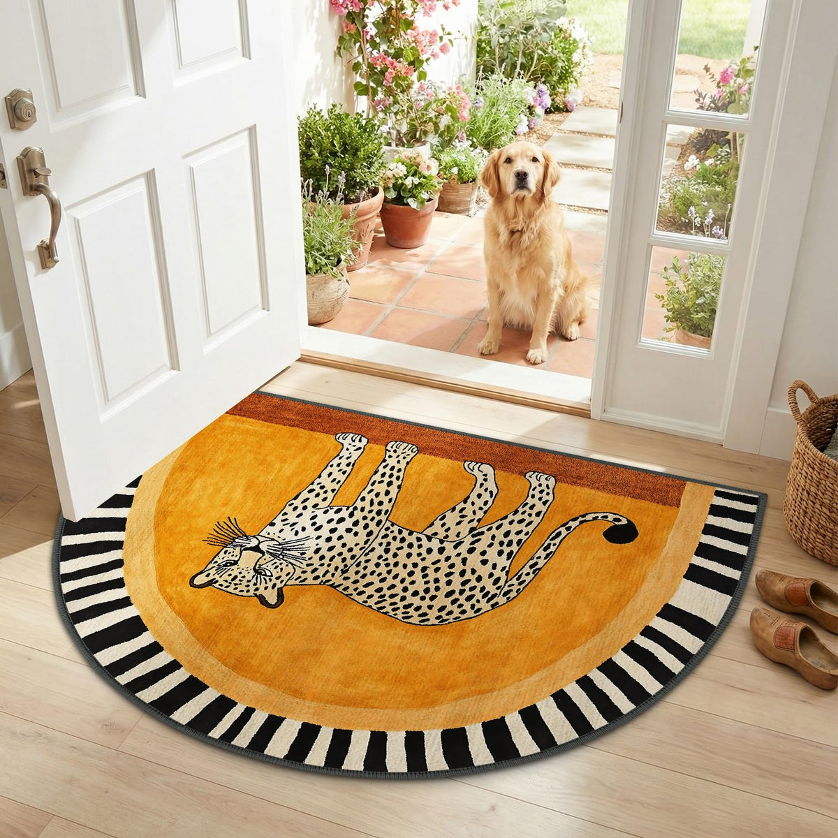 Semicircular Entrance Door Mat 24" x 36" (#29 / 2' x 3' (Semicircular))