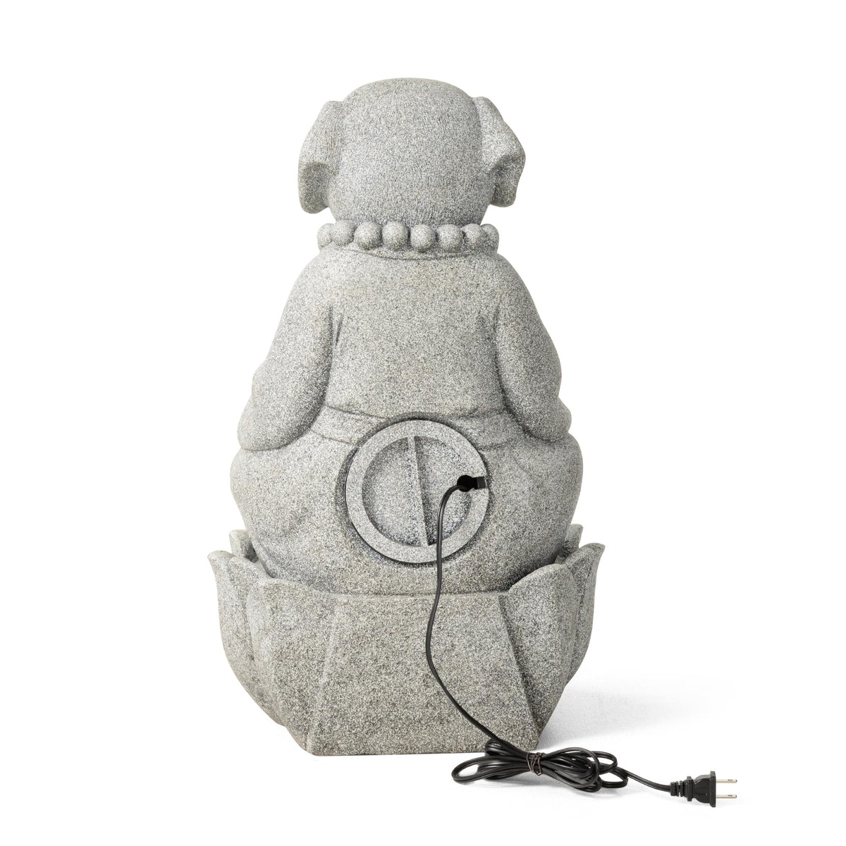 Water Fountain Outdoor (Concrete Dog / 22"H)