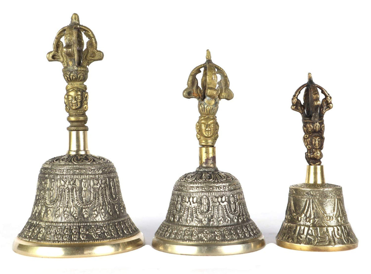 Tibetan Hand Bell 4 (6 inches)