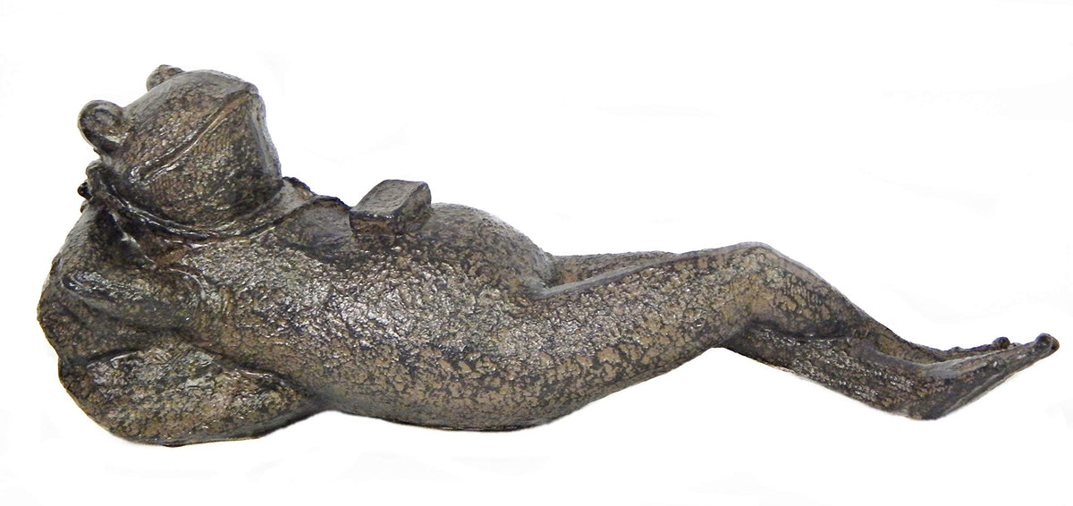 Sleeping Frog Garden Statue