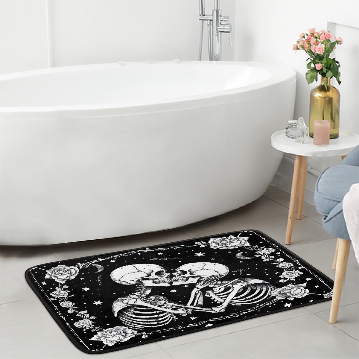 Halloween Kitchen Rugs Kitchen Mats Non Slip Floor Mat (Z:f-color 1)