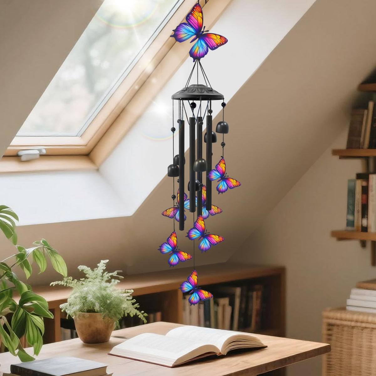 Butterfly Wind Chimes for Outside