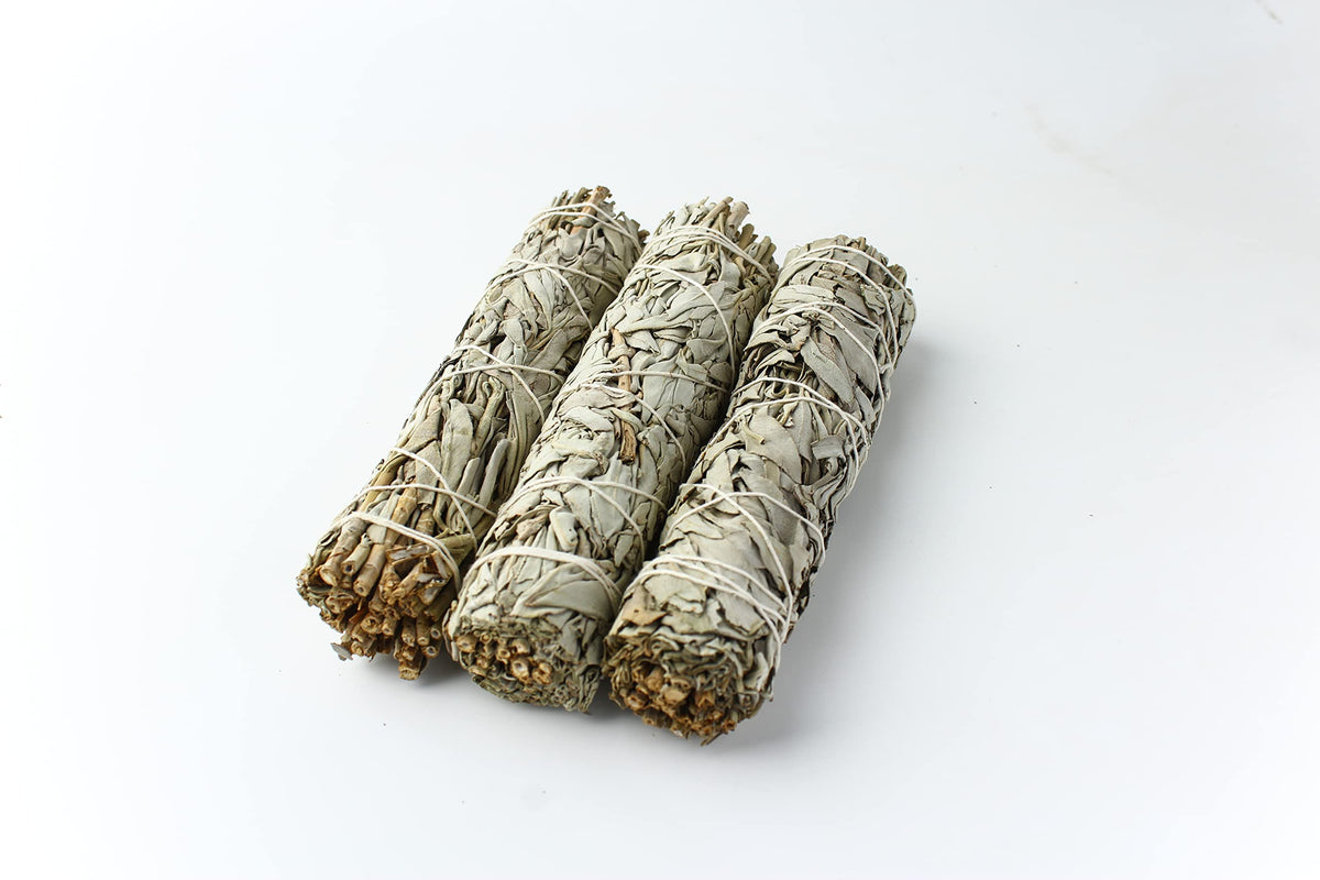 White Sage 7" (7 Inch / 3 PIECES)