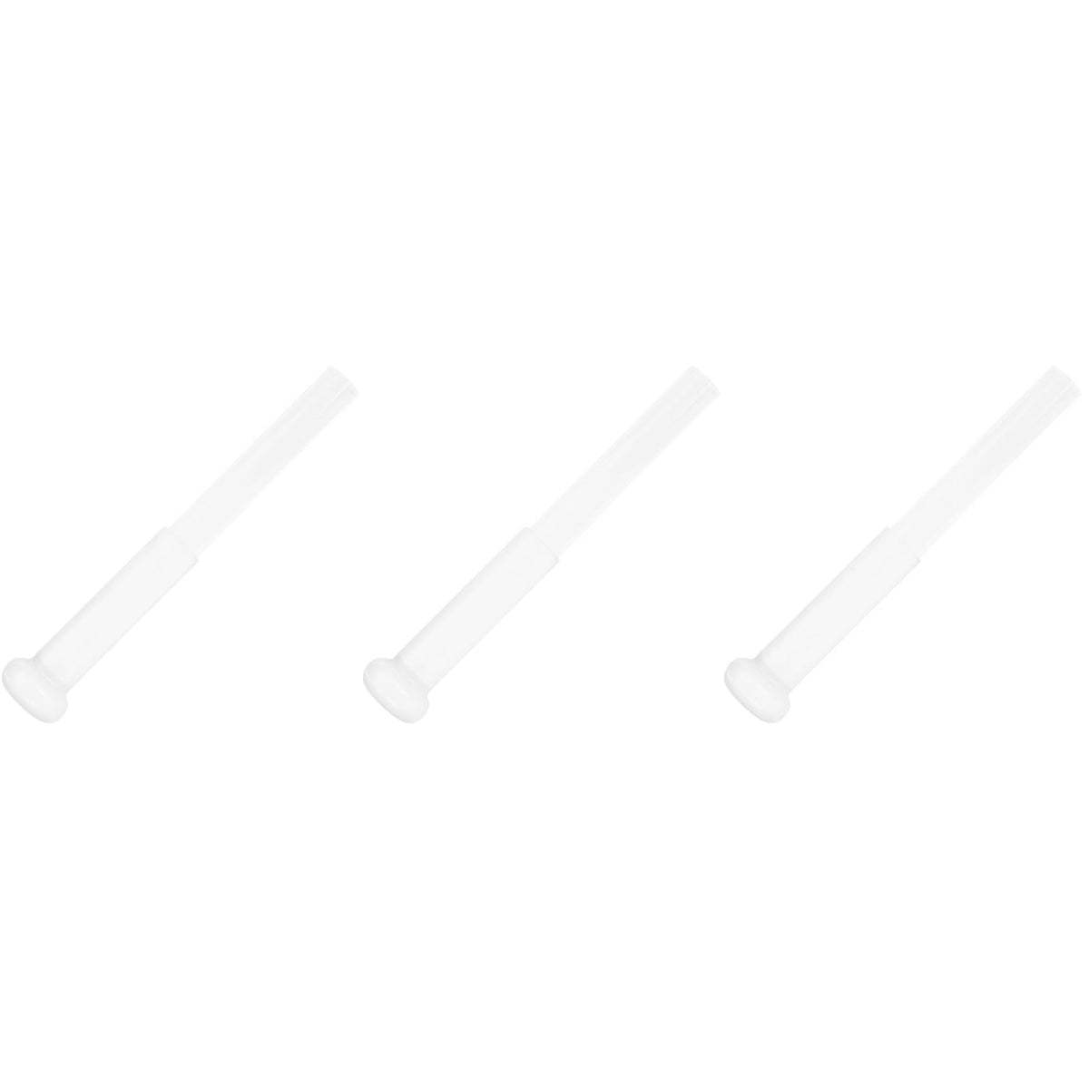 Tibetan Singing Bowl Mallet 3 piece Acrylic Set (22x3.5cmx3pcs / Transparentx3pcs)
