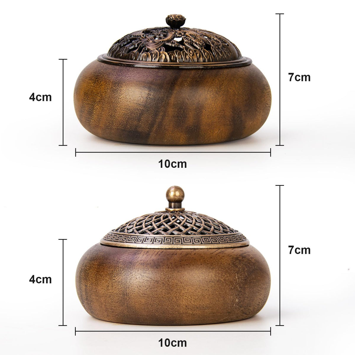 2 Pack Incense Cone Holder (R)