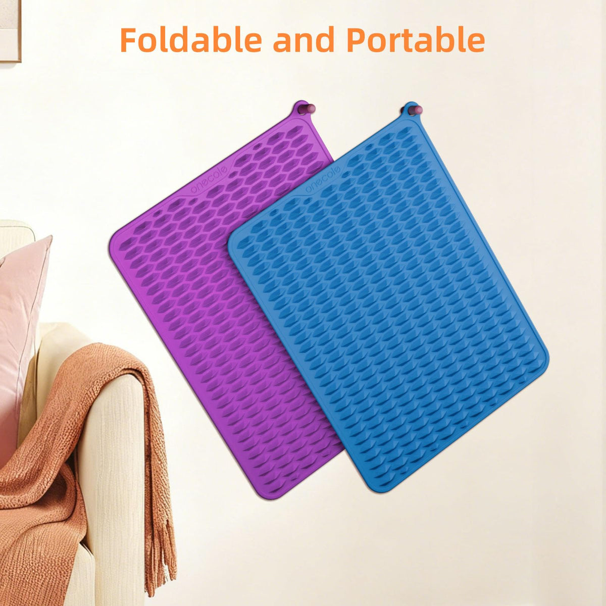 Acupressure Mat for Foot Massage (Blue)