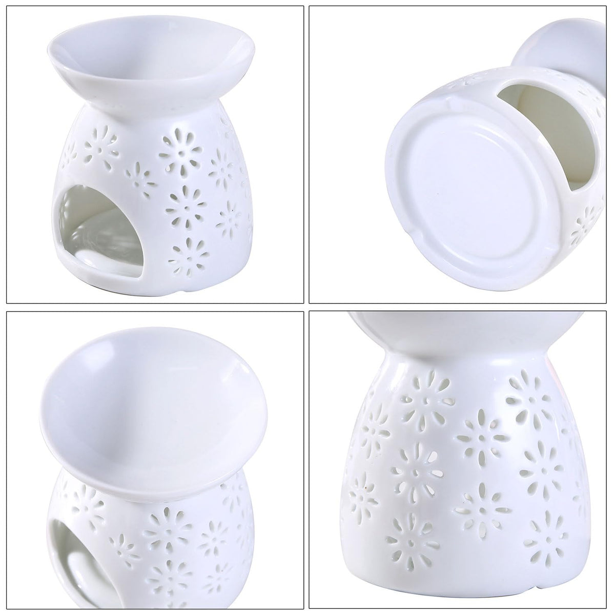Ceramic Tea Light Candle Holder (Tea Light Candle Holder X 1)