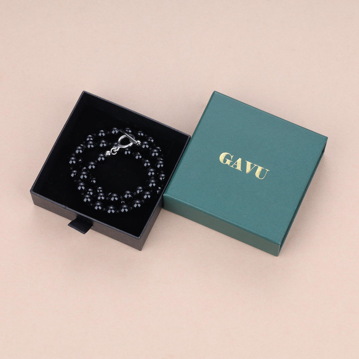 Black Onyx Necklace (Onyx / 24")