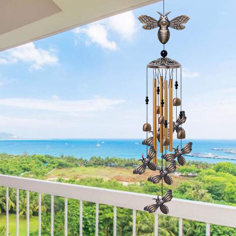 Garden Bee Wind Chimes Outdoor Indoor Decor