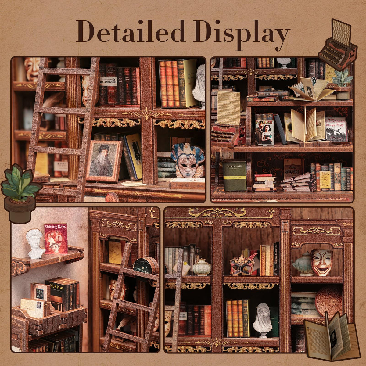 Book Nook Kit (The Drama Bookshop)