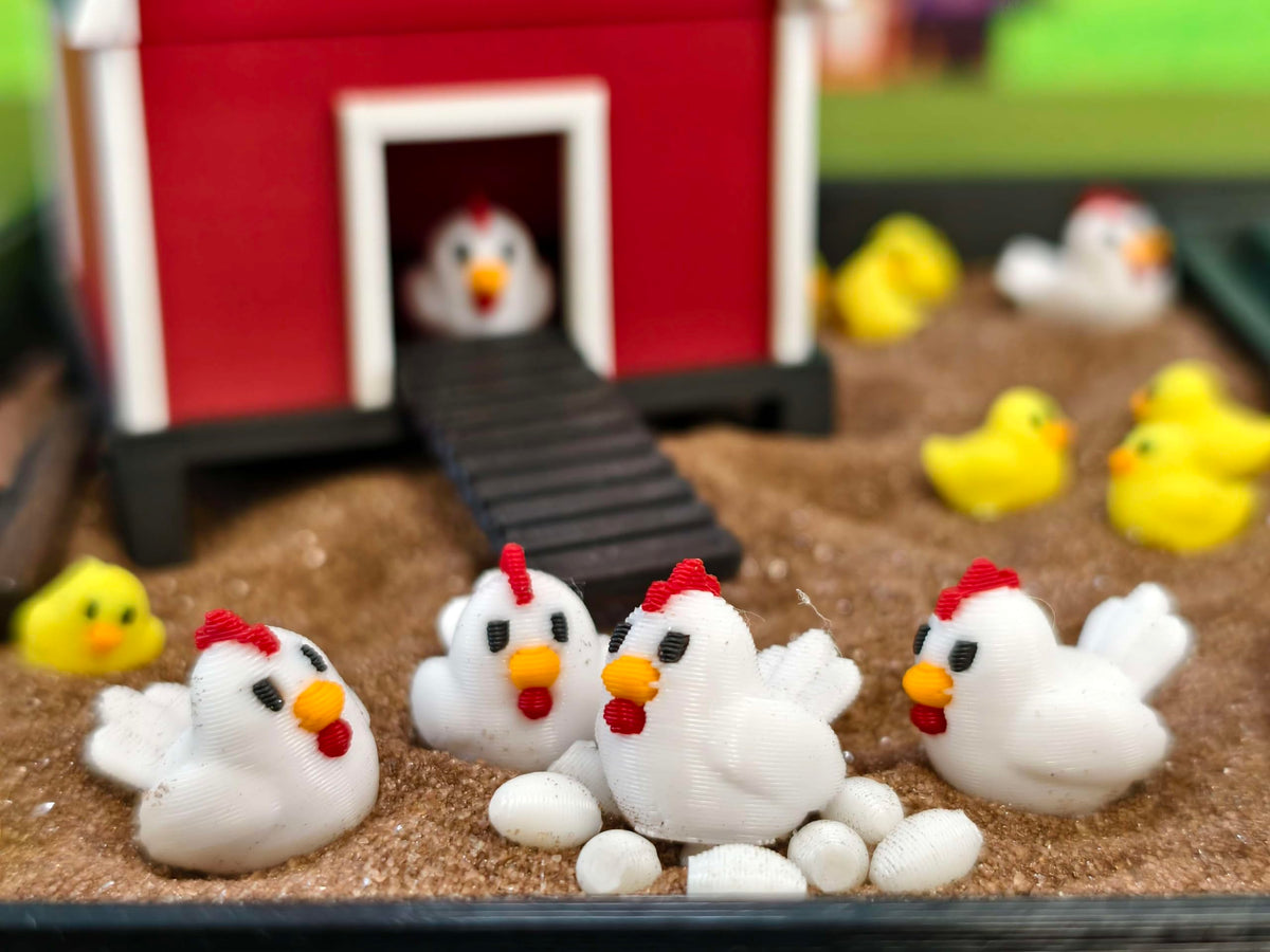 Chicken Zen Garden