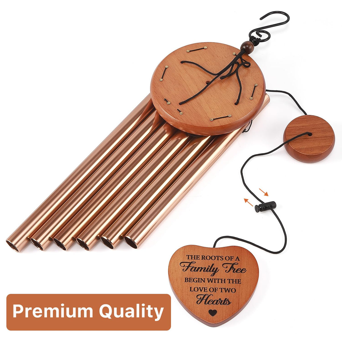 50th Wedding Anniversary Wind Chime Gifts (50th Anniversary Gift)