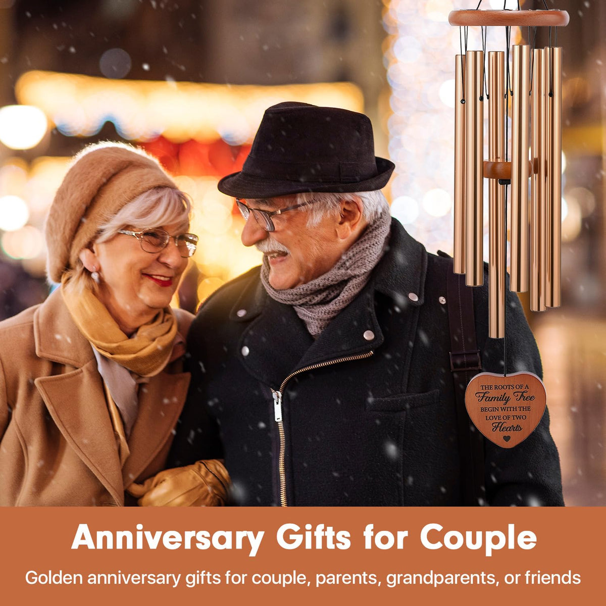 Anniversary Wind Chimes Gifts for Couple (Anniversary Gift)