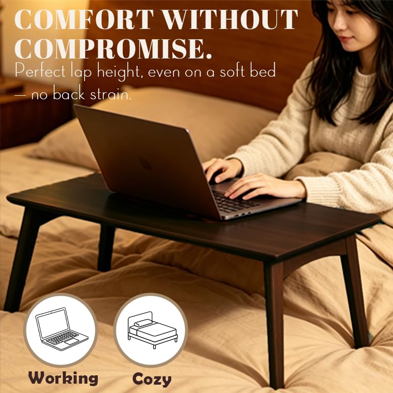 Bamboo Folding Coffee Table (Chestnut / Large)