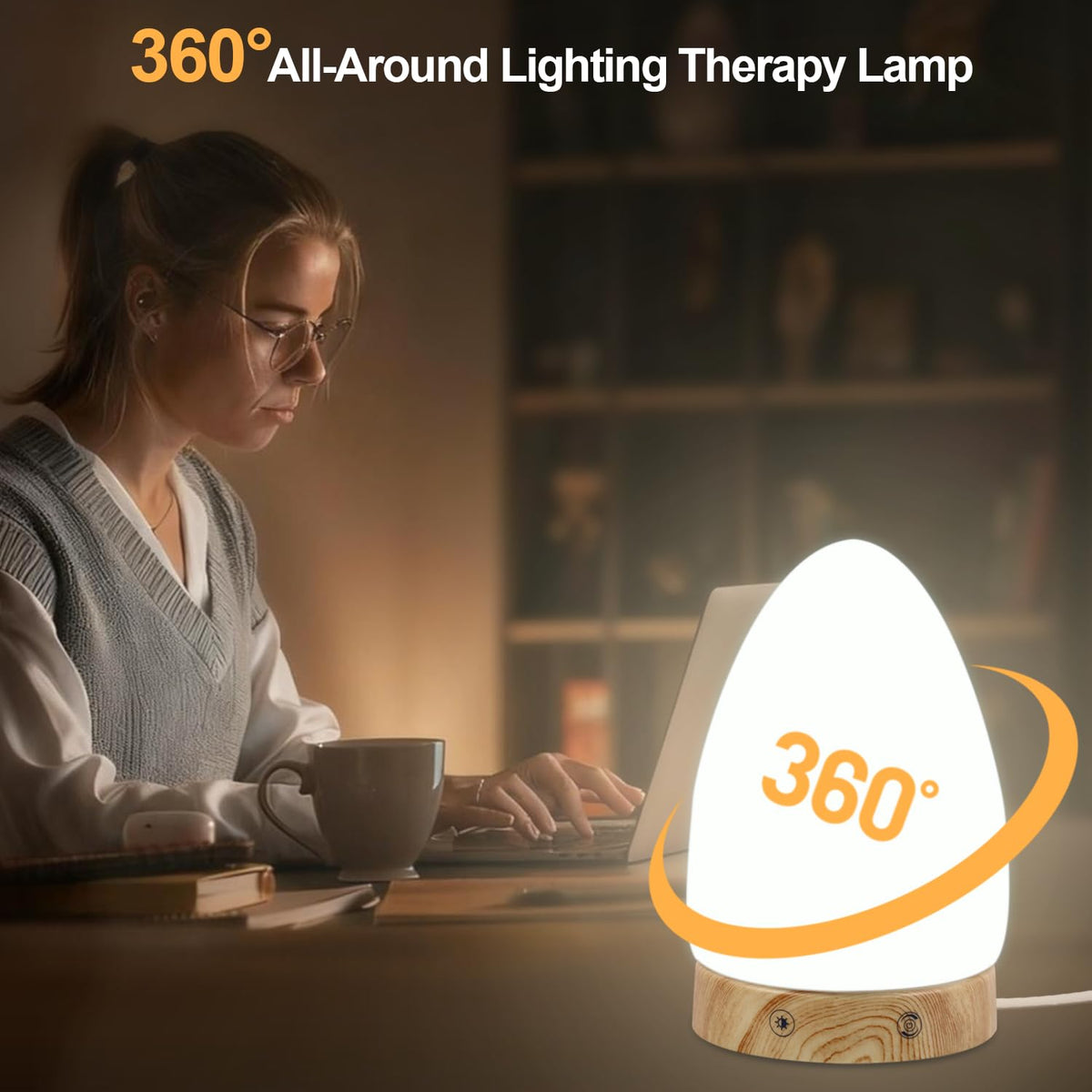 Light Therapy Lamp (Egg)