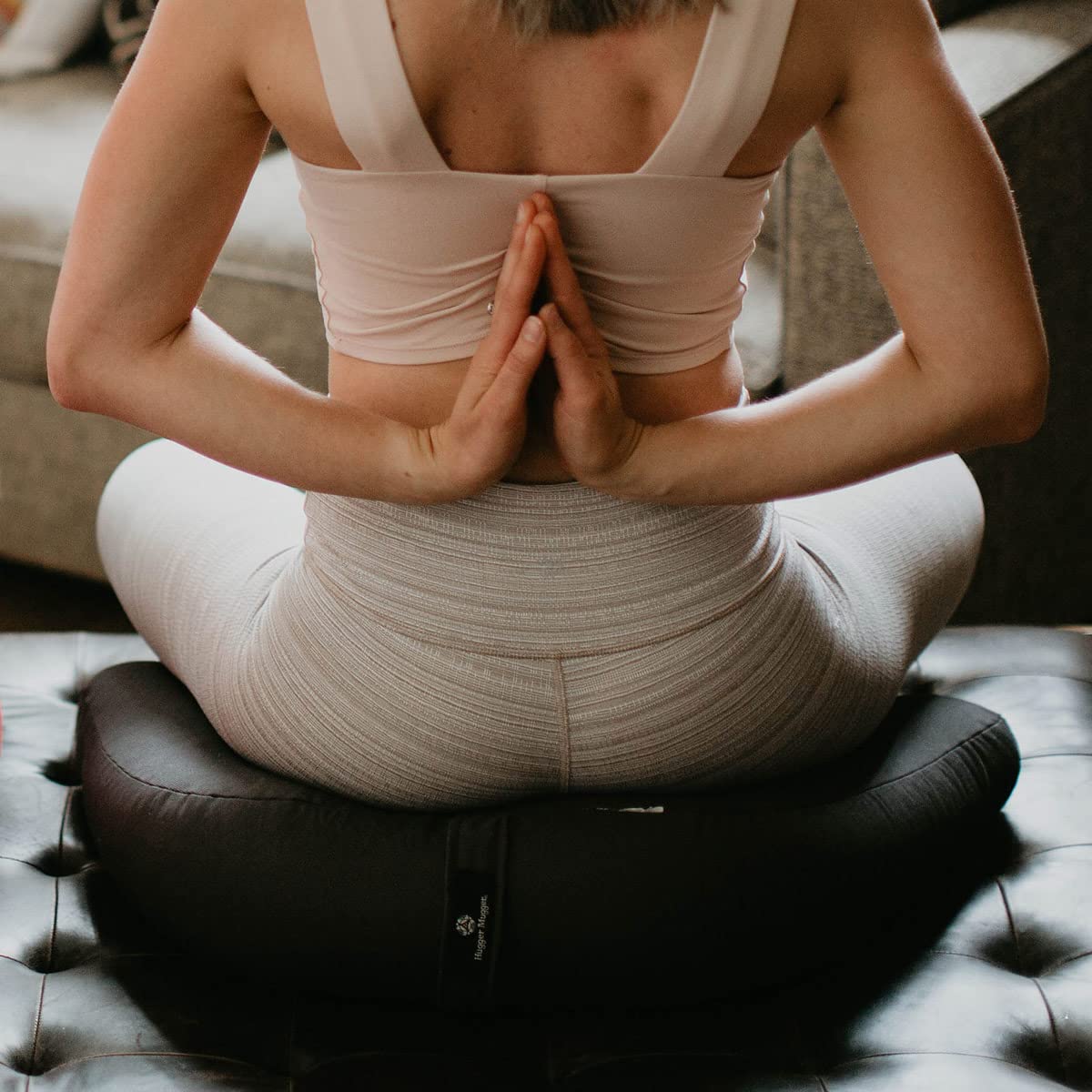 V Shaped Meditation Cushion (Wild Sky)