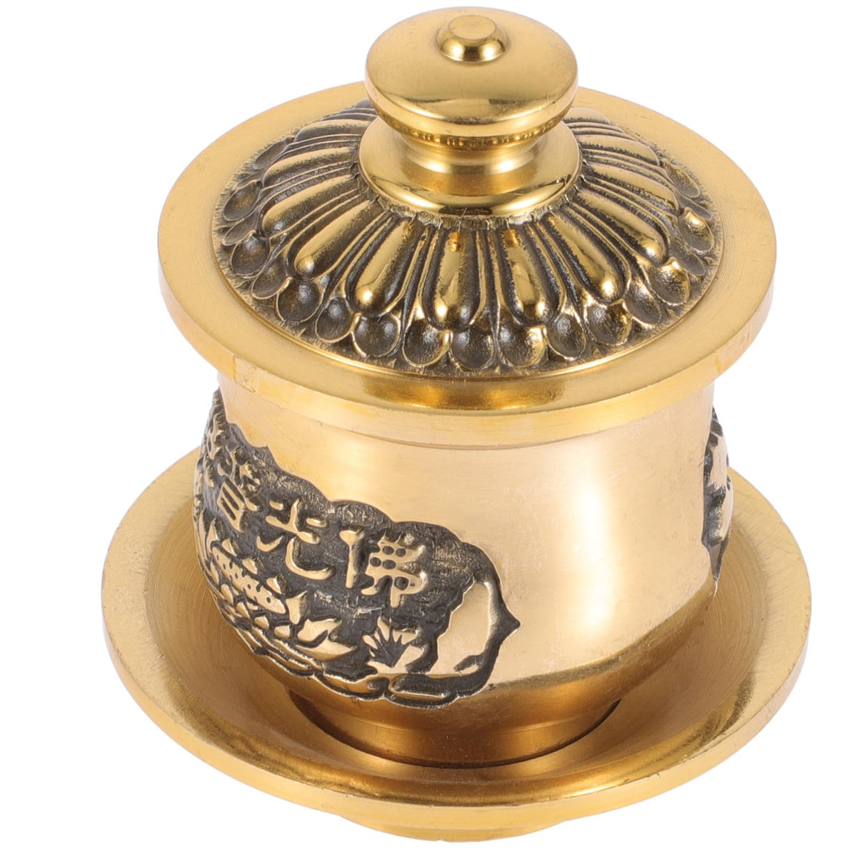 Buddhist Water Cup Holy Water Cup Offering for Temple and Home Decoration Fine Craftsmanship Ritual 2.75 X 2.55 X 1.96 in 1 X Offering