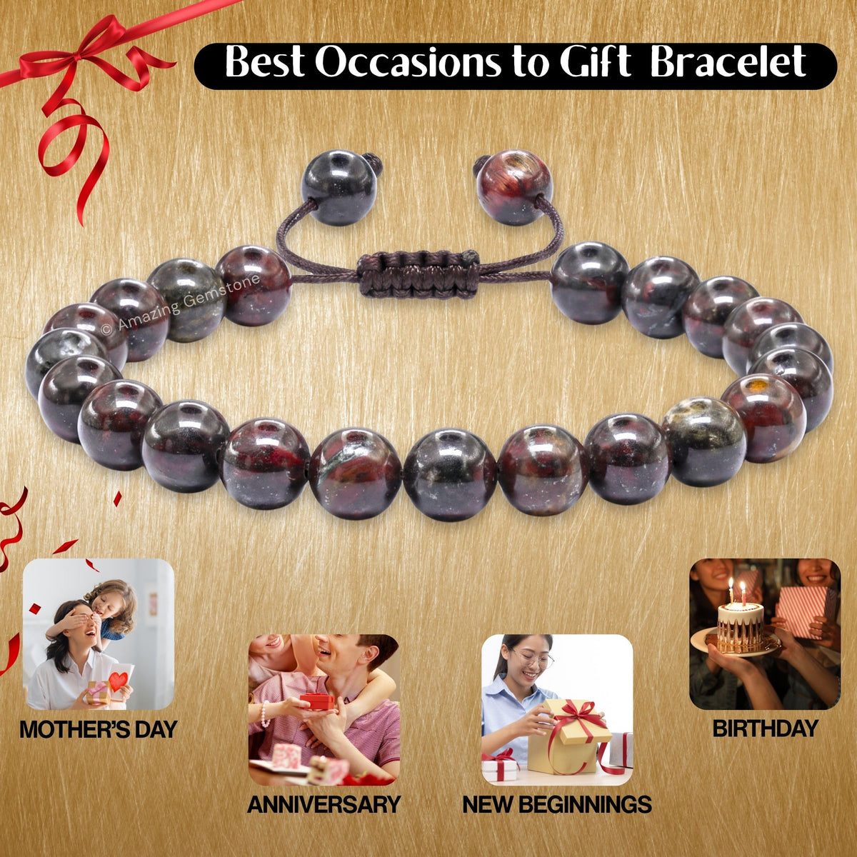 Iron Tiger Eye Bracelet (Iron Tiger Eye)