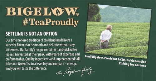 Green Tea with Ginger Plus Probiotics (18 Count (Pack of 1))